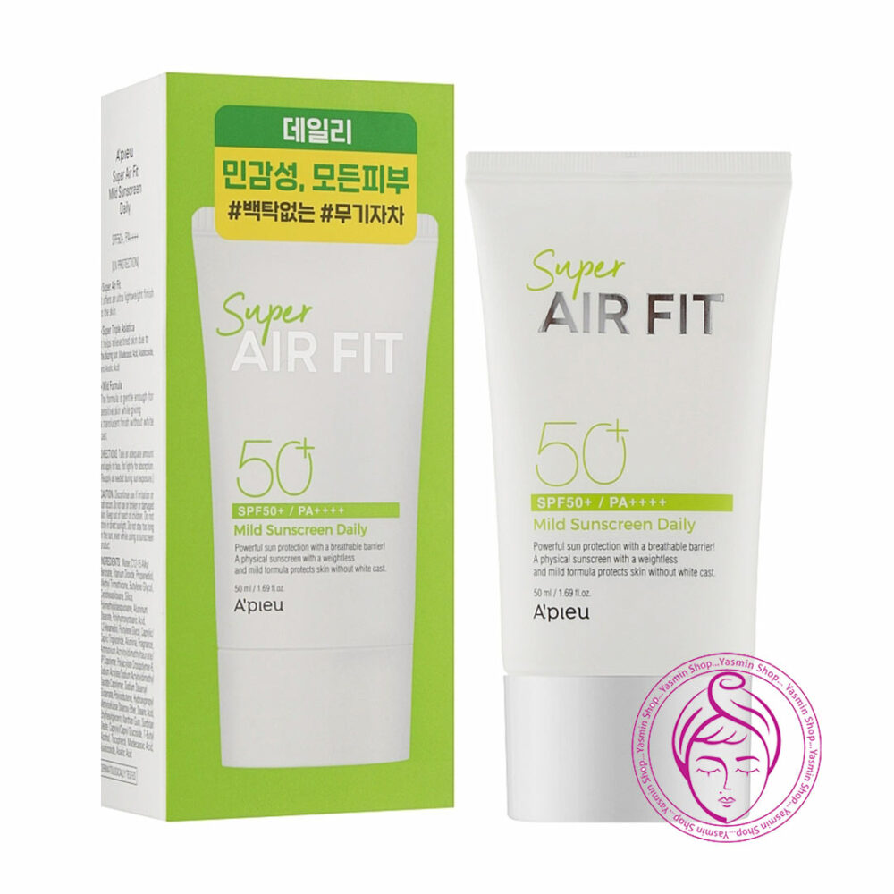 ضد آفتاب سوپر ایر فیت اپیو Apieu Super Air Fit Mild Sunscreen Daily