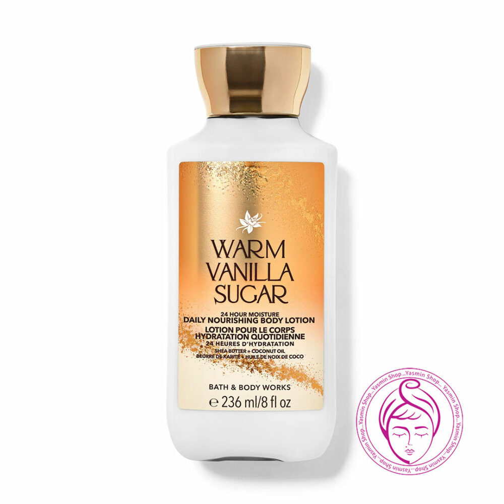 لوسیون بدن وارم وانیلا شوگر بث اند بادی ورکس Bath & Body Works Warm Vanilla Sugar Daily Nourishing Body Lotion