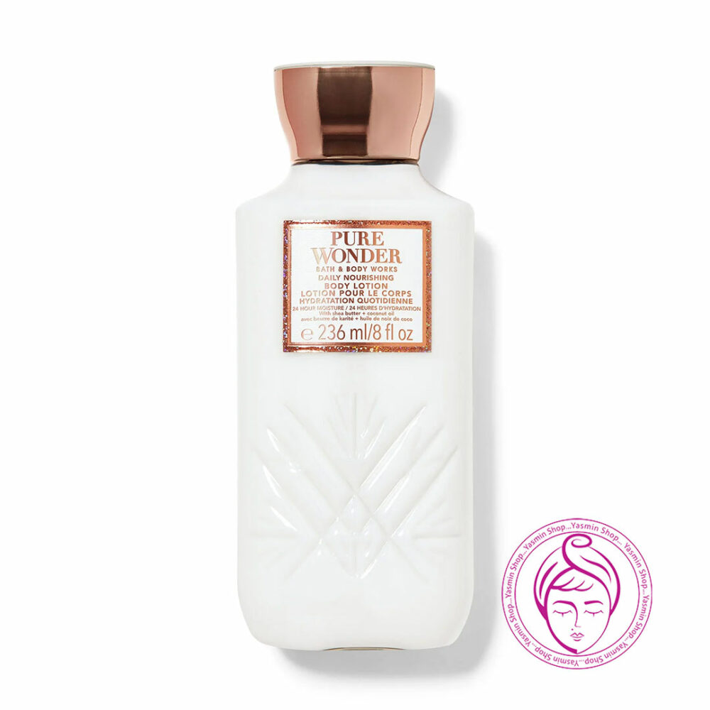 لوسیون بدن پیور واندر بث اند بادی Bath & Body Works Pure Wonder Daily Nourishing Body Lotion