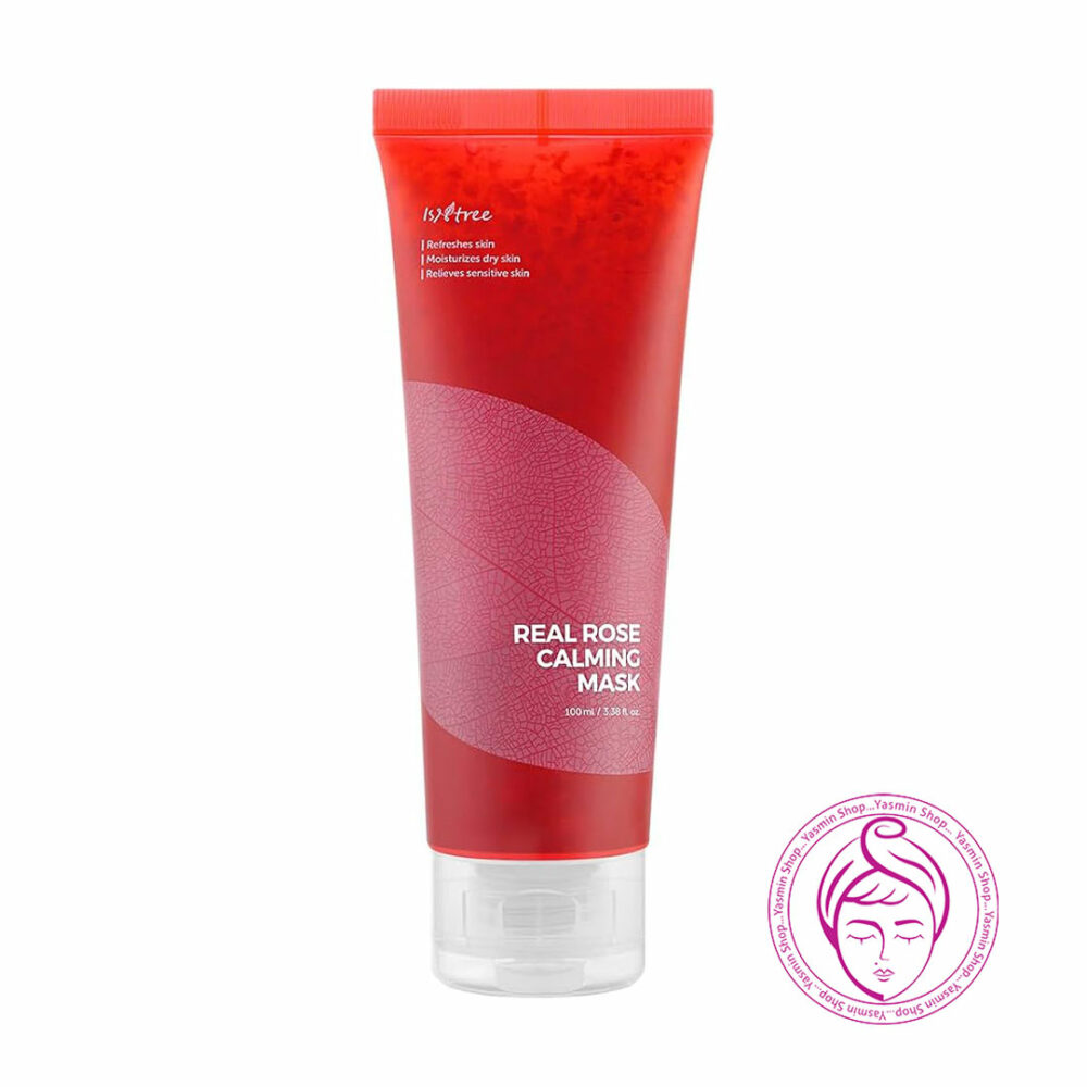 ماسک تسکین دهنده گل رز ایزنتری Isntree Real Rose Calming Mask