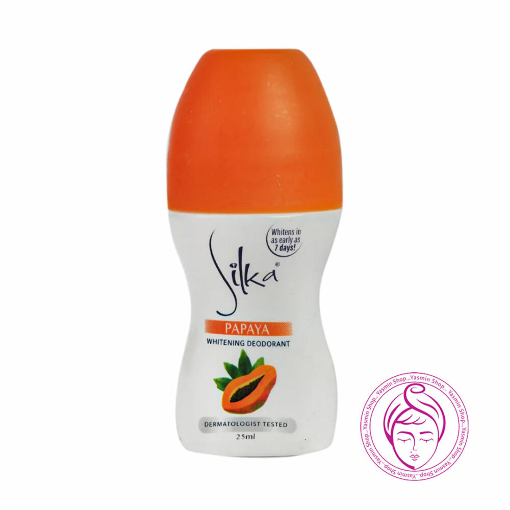 مام ضد تعریق و روشن‌ کننده پاپایا سیلکا Silka Papaya Whitening Deodorant