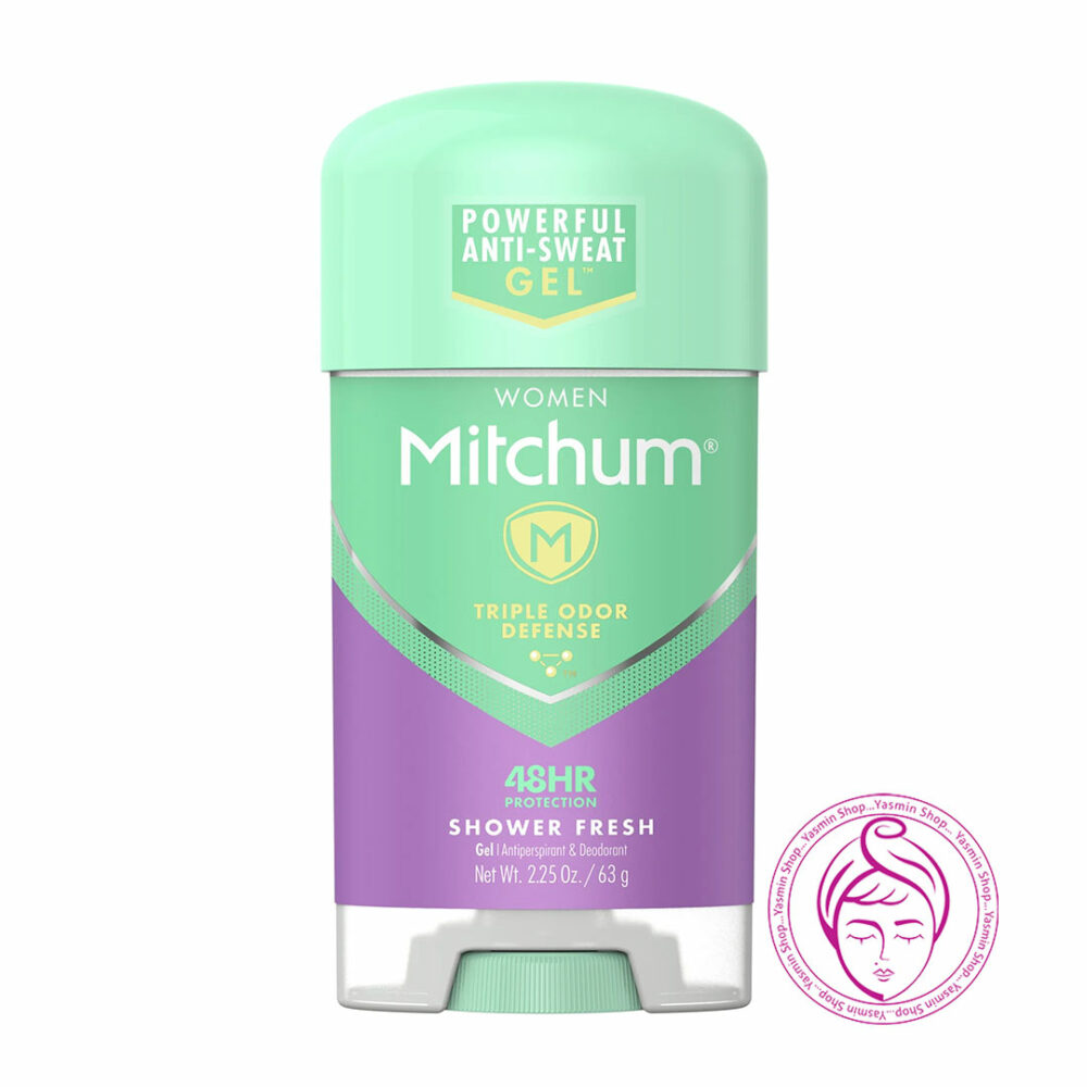 مام ژلی ضد تعریق زنانه 48 ساعته میچام مدل شاور فرش Mitchum Women Triple Odor Defense Shower Fresh Anti Perspirant and Deodorant Powerful Anti-Sweat Gel