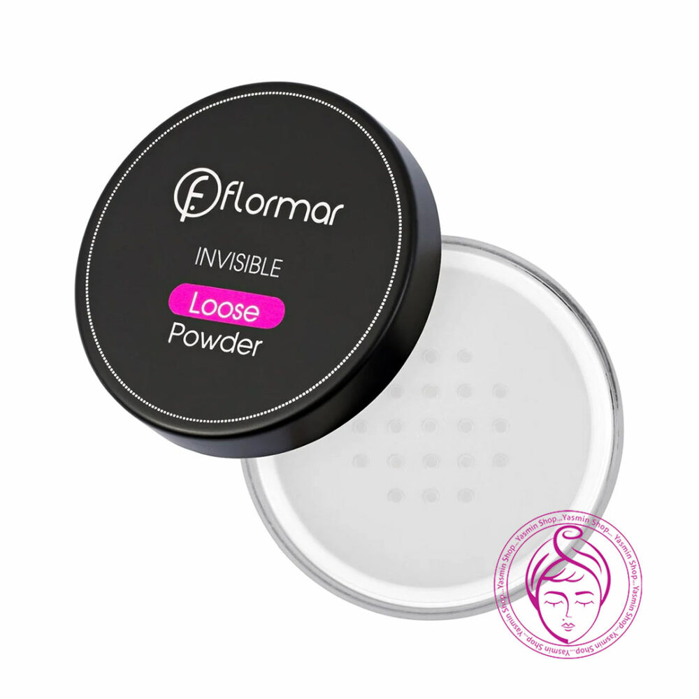 پودر فیکس بی رنگ فلورمار Flormar Invisible Loose Powder