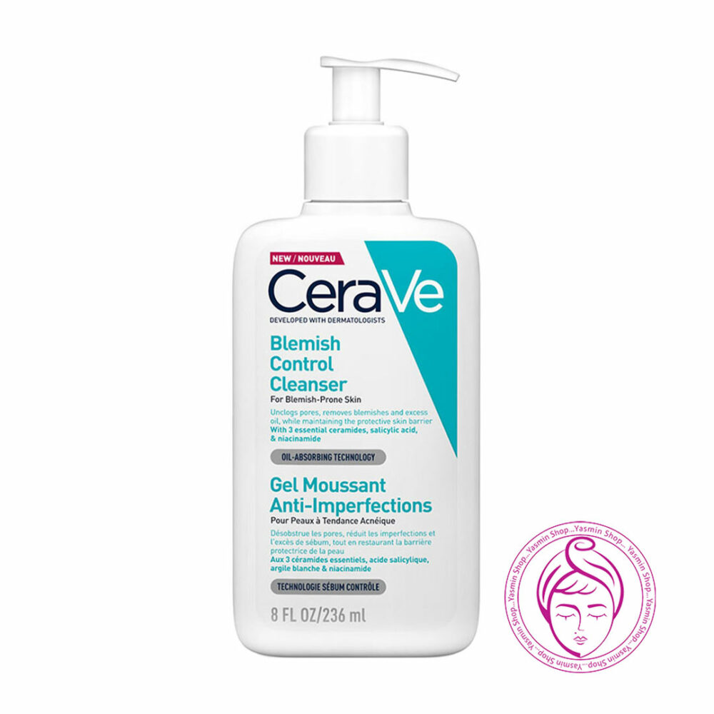 ژل شستشوی ضد لک و جوش سراوی Cerave Blemish Control Cleanser 236ml