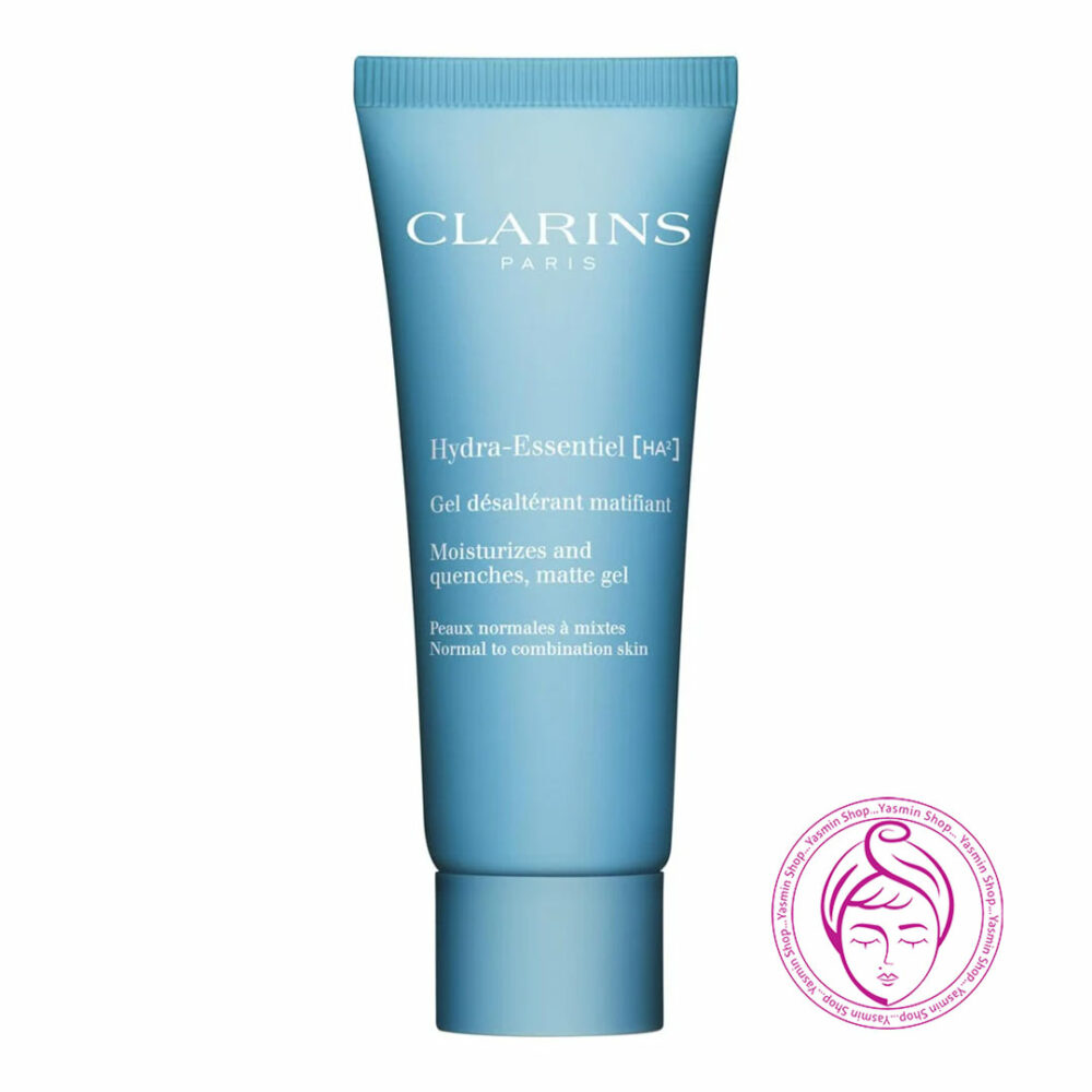 ژل مرطوب کننده و آبرسان هیدرا اسنشال کلارنس Clarins Hydra-Essentiel [HA²] Moisturizes and Quenches Matte Gel