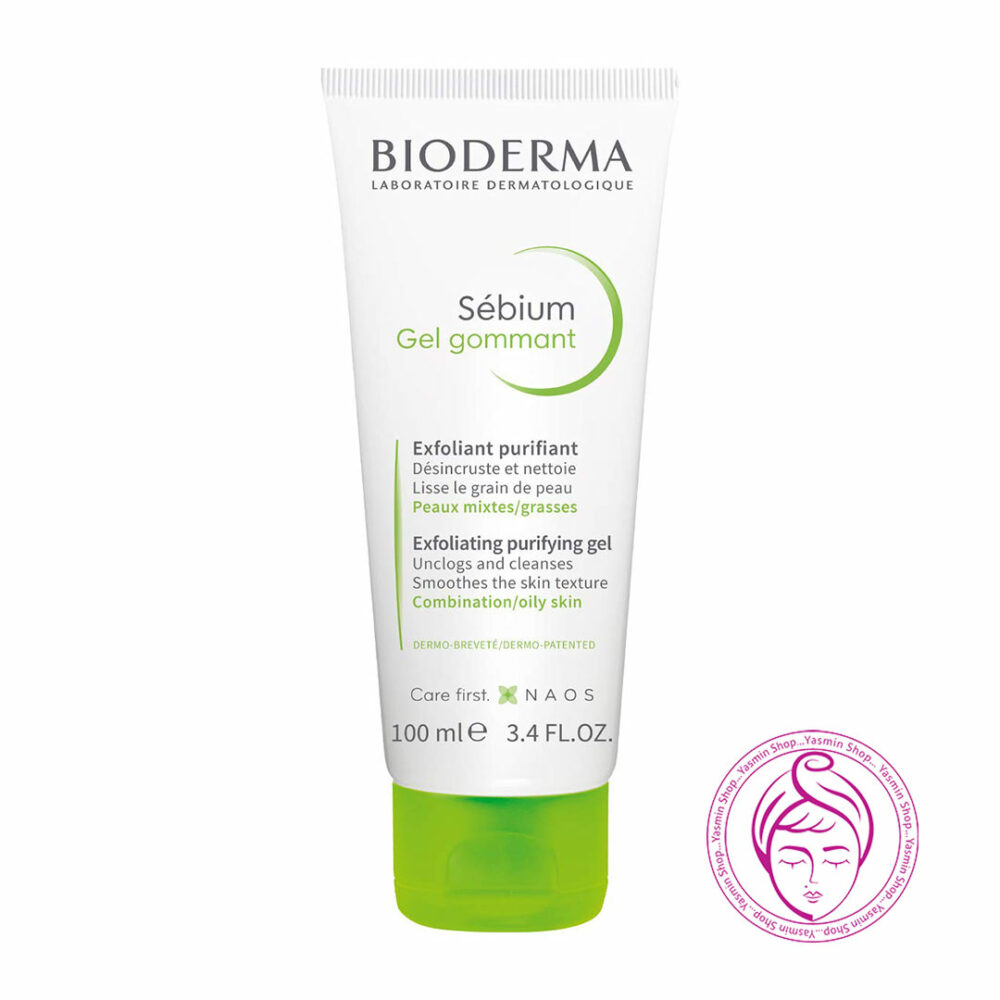 ژل لایه بردار و کنترل چربی بایودرما Bioderma Sebium Gel Gommant Exfoliating Purifying Gel