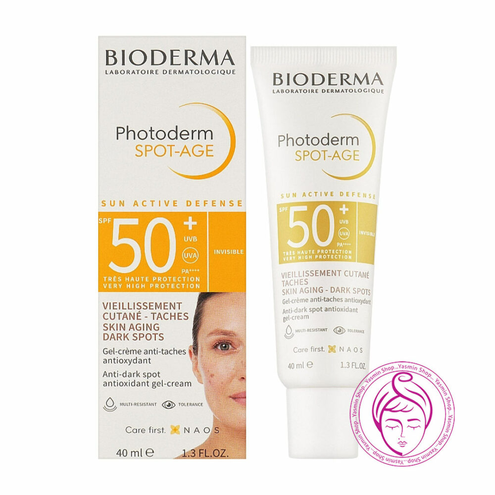 ژل کرم ضد آفتاب و ضد لک بایودرما مدل فتودرم اسپات ایج Bioderma Photoderm Spot-Age Anti-Dark Spot Gel-Cream SPF50