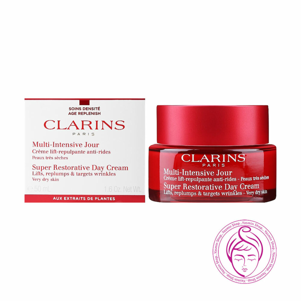 کرم روز جوانساز و ترمیم کننده سوپر کلارنس Clarins Super Restorative Day Cream