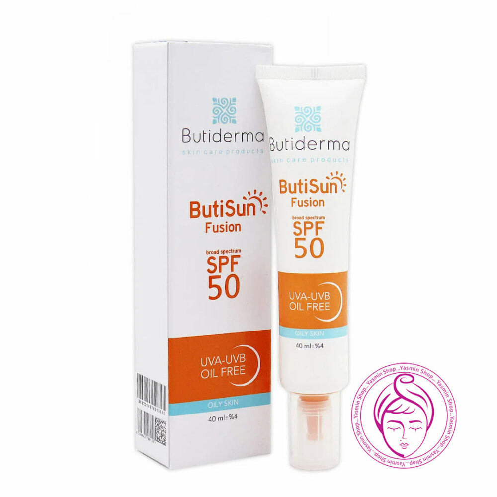 کرم ضد آفتاب بیوتی سان فیوژن بیوتی درما Butiderma Butisun Sunscreen Fusion SPF50