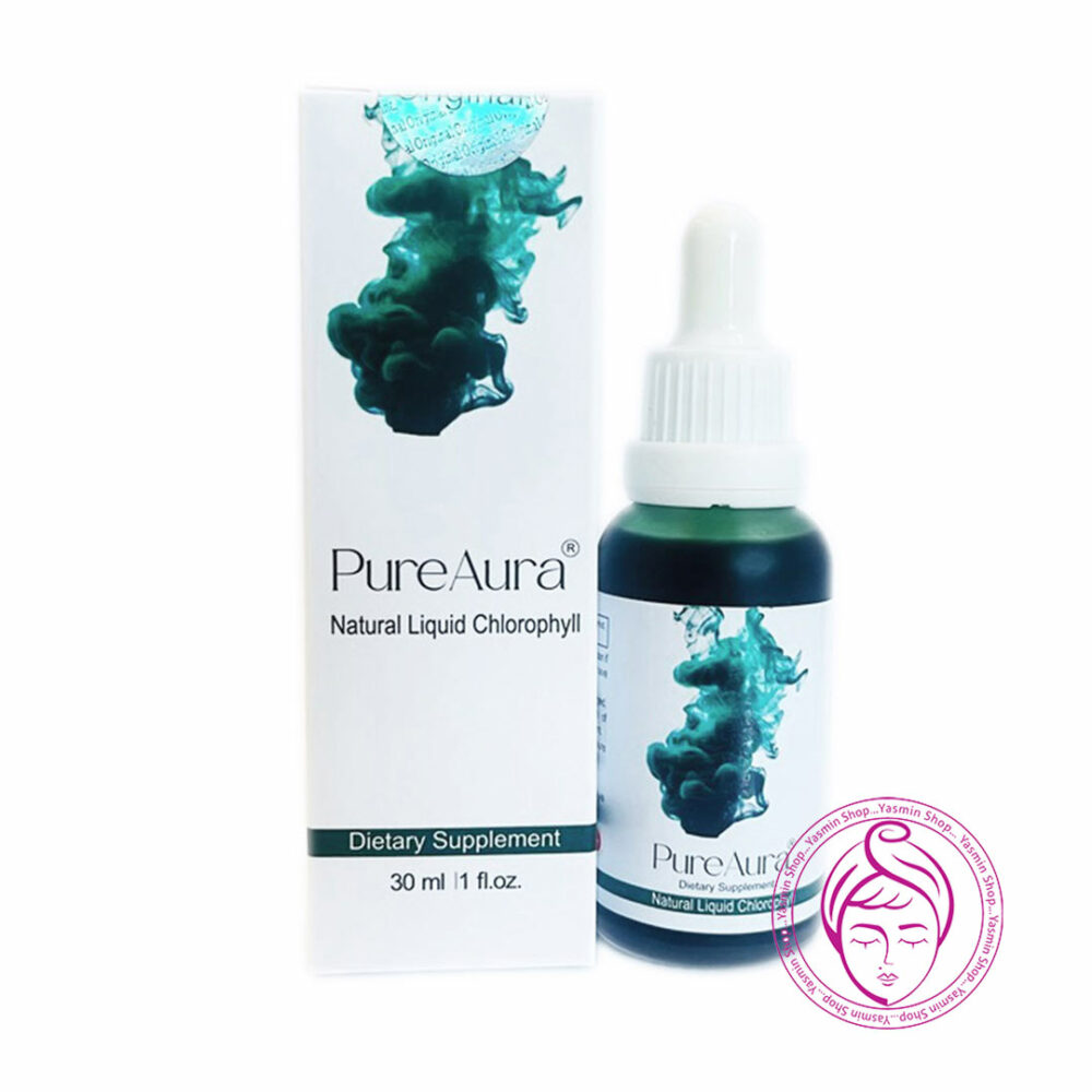 کلروفیل مایع پیور آورا Pure Aura Natural Liquid Chlorophyll