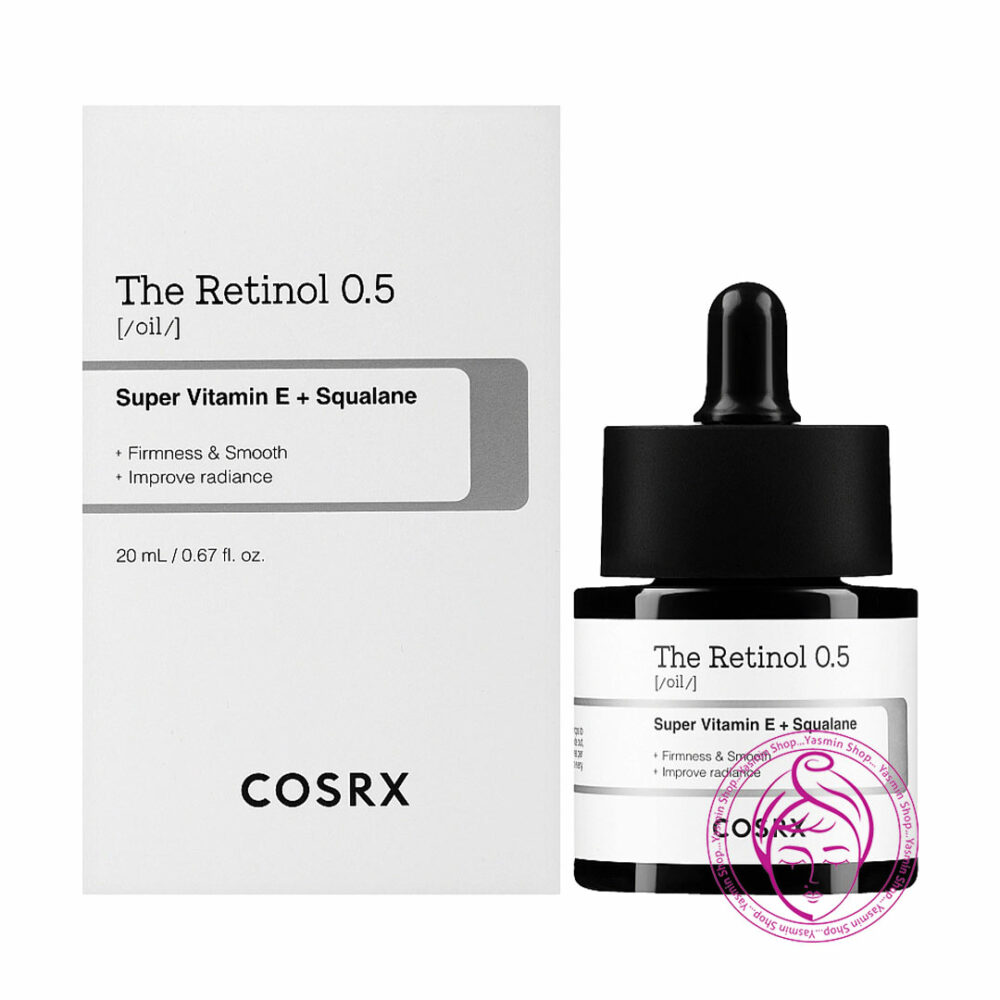 سرم روغنی ضد چروک و لک رتینول 0.5 درصد کوزارکس COSRX The Retinol 0.5 Oil