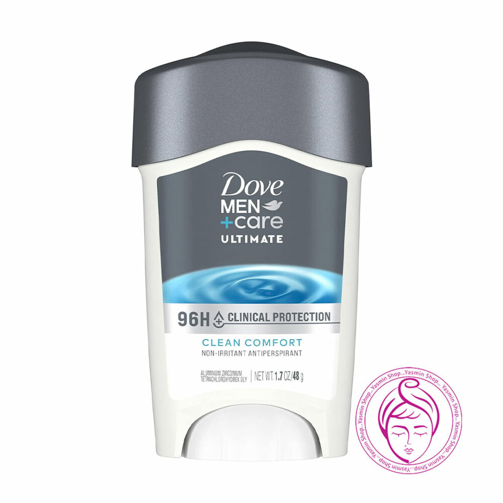 استیک ضد تعریق آقایان کلینیکال التیمیت 96 ساعته داو مدل کلین کامفورت Dove Men Care Ultimate 96H Clinical Protection Clean Comfort Anti Perspirant