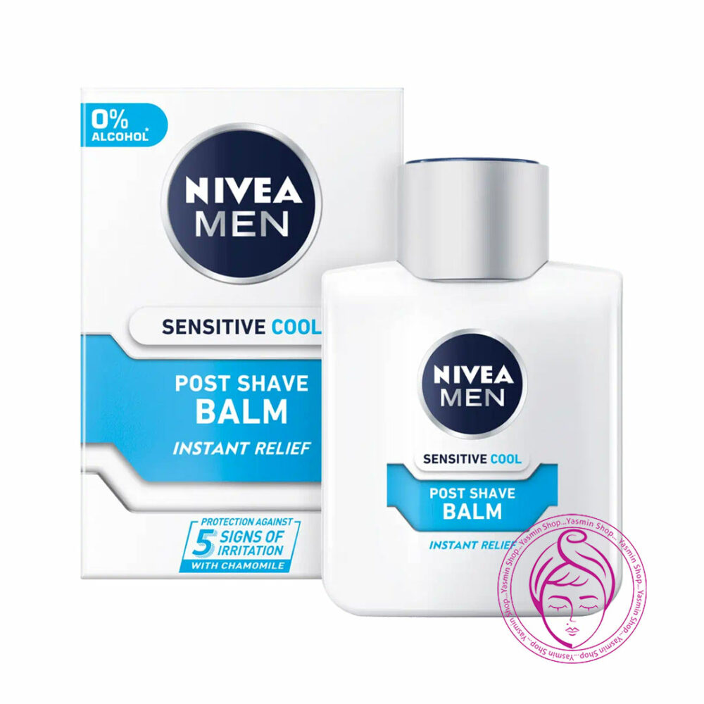 افترشیو خنک‌ کننده پوست حساس سنسیتیو کول مردانه نیوا Nivea Men Sensitive Cool Post Shave Balm