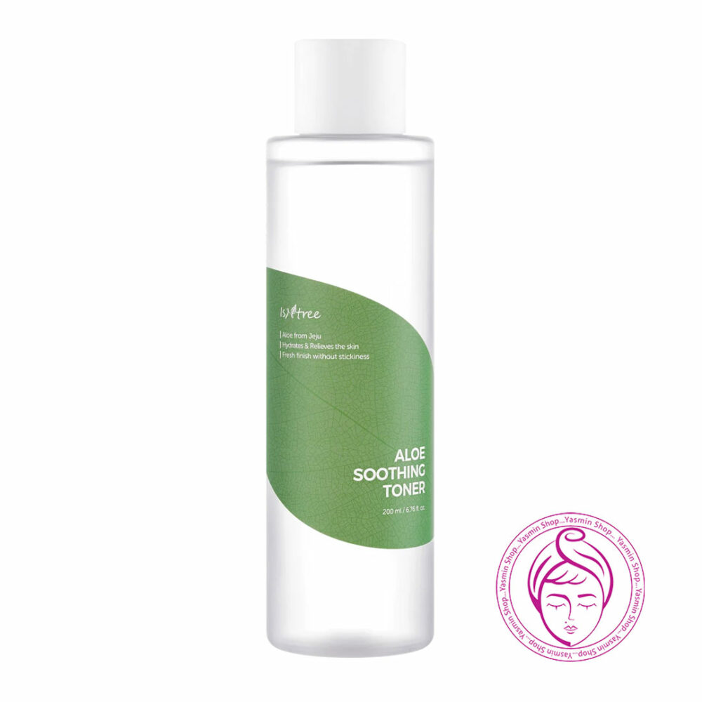 تونر تسکین‌ دهنده و آبرسان آلوئه ورا ایزنتری Isntree Aloe Soothing Toner