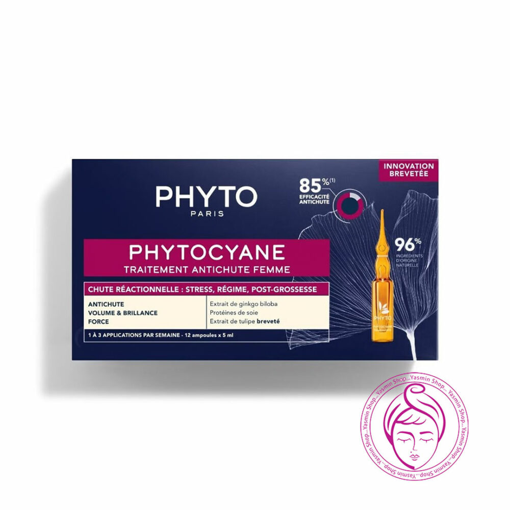 سرم ضد ریزش زنانه فیتو مدل فیتوسیان Phyto Phytocyane Anti Hair Loss Treatment for Women - Image 2