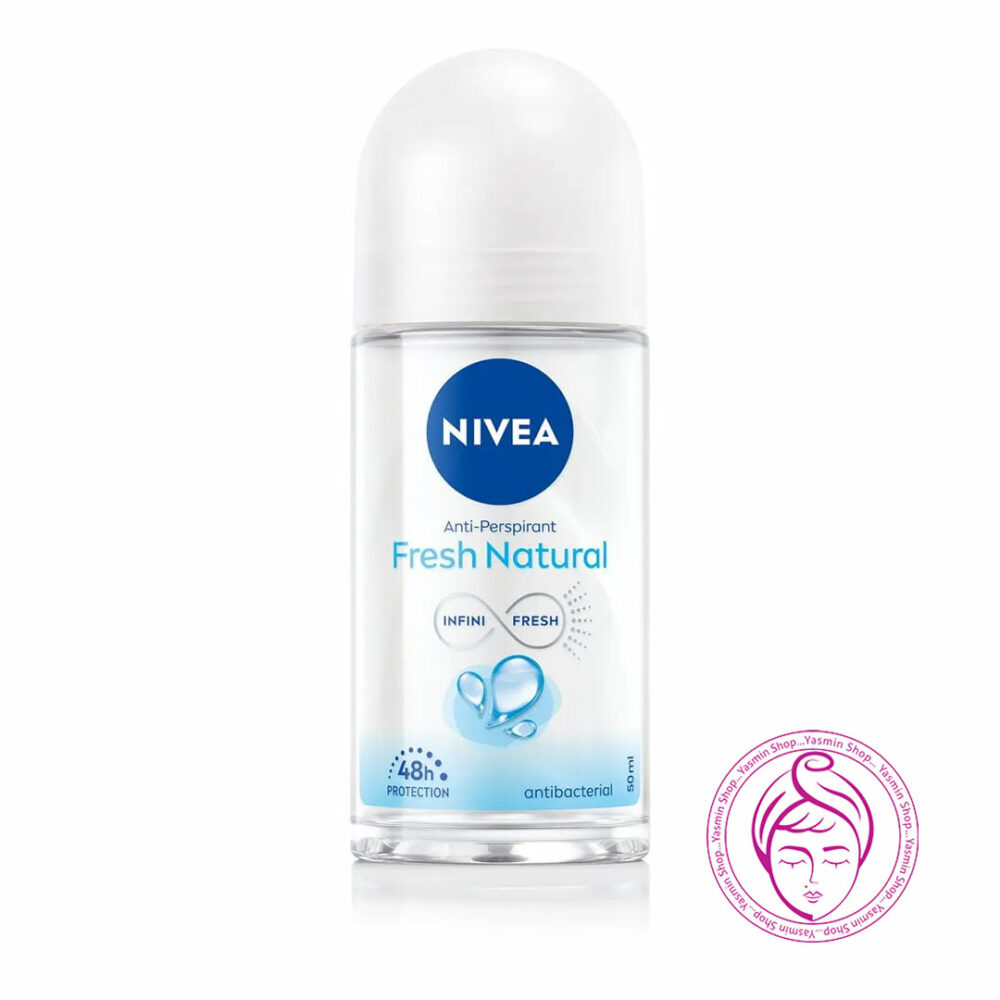 مام رولی زنانه نیوا مدل فرش نچرال Nivea Anti perspirant Fresh Natural Roll-On