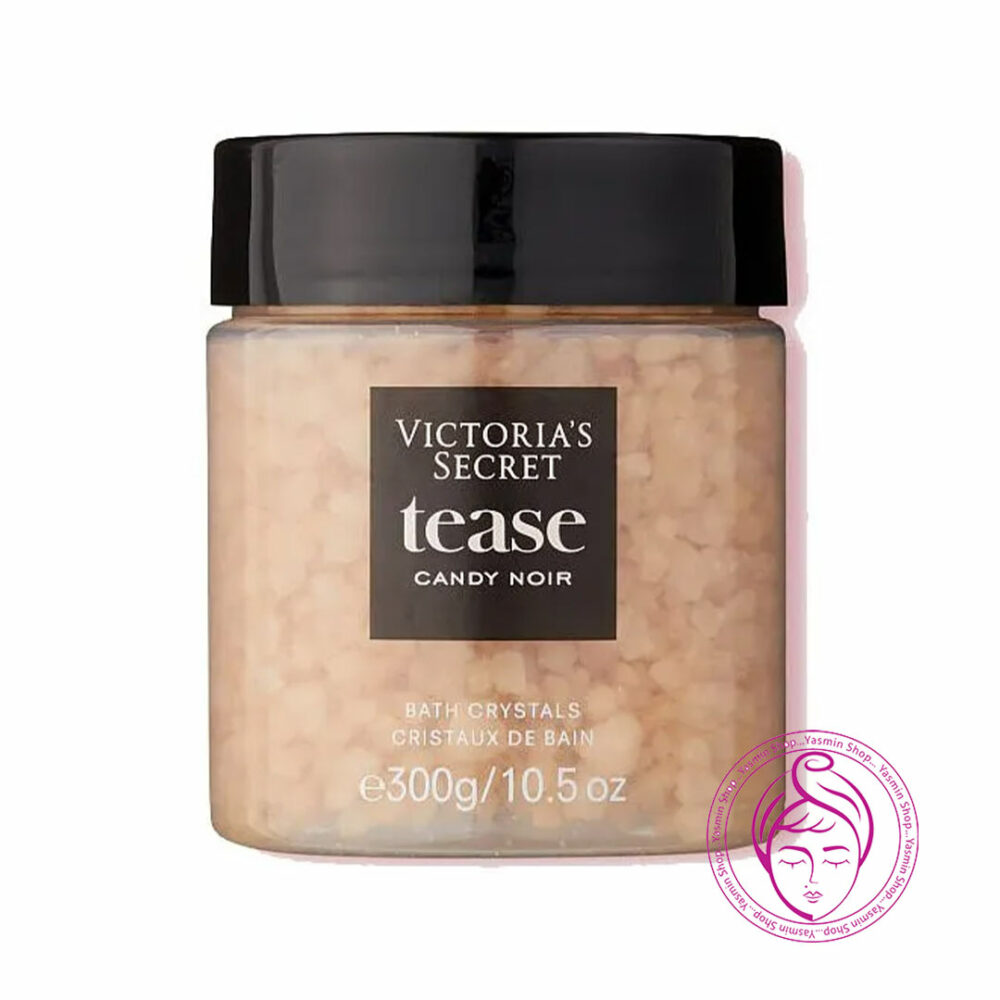 نمک حمام ویکتوریا سیکرت مدل تیز کندی نویر Victoria's Secret Tease Candy Noir Bath Crystals Cristaux De Bain