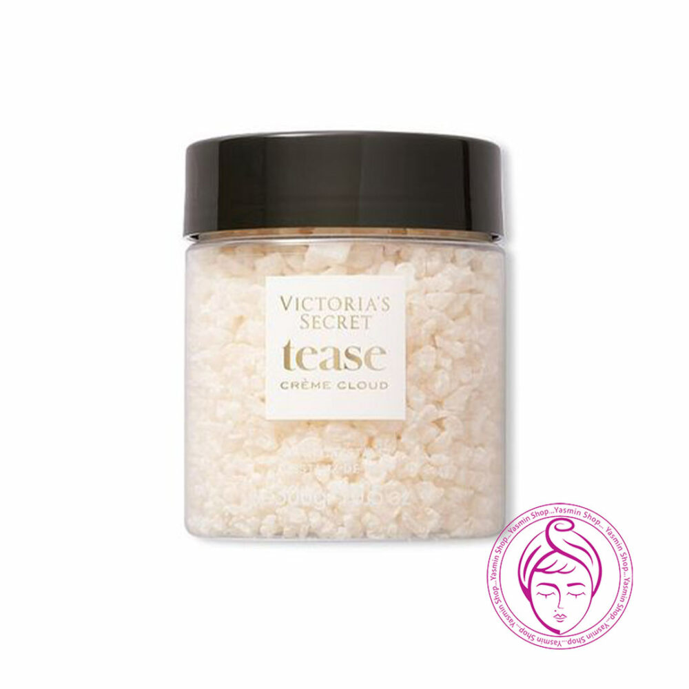 نمک حمام ویکتوریا سیکرت مدل تیز کرم کلود Victoria’s Secret Tease Creme Cloud Bath Crystals Cristaux De Bain