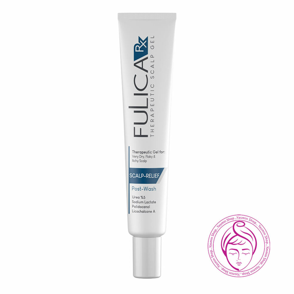 ژل مرطوب کننده و التیام بخش پوست سر فولیکا آرایکس Fulica RX Scalp Relief Therapeutic Gel