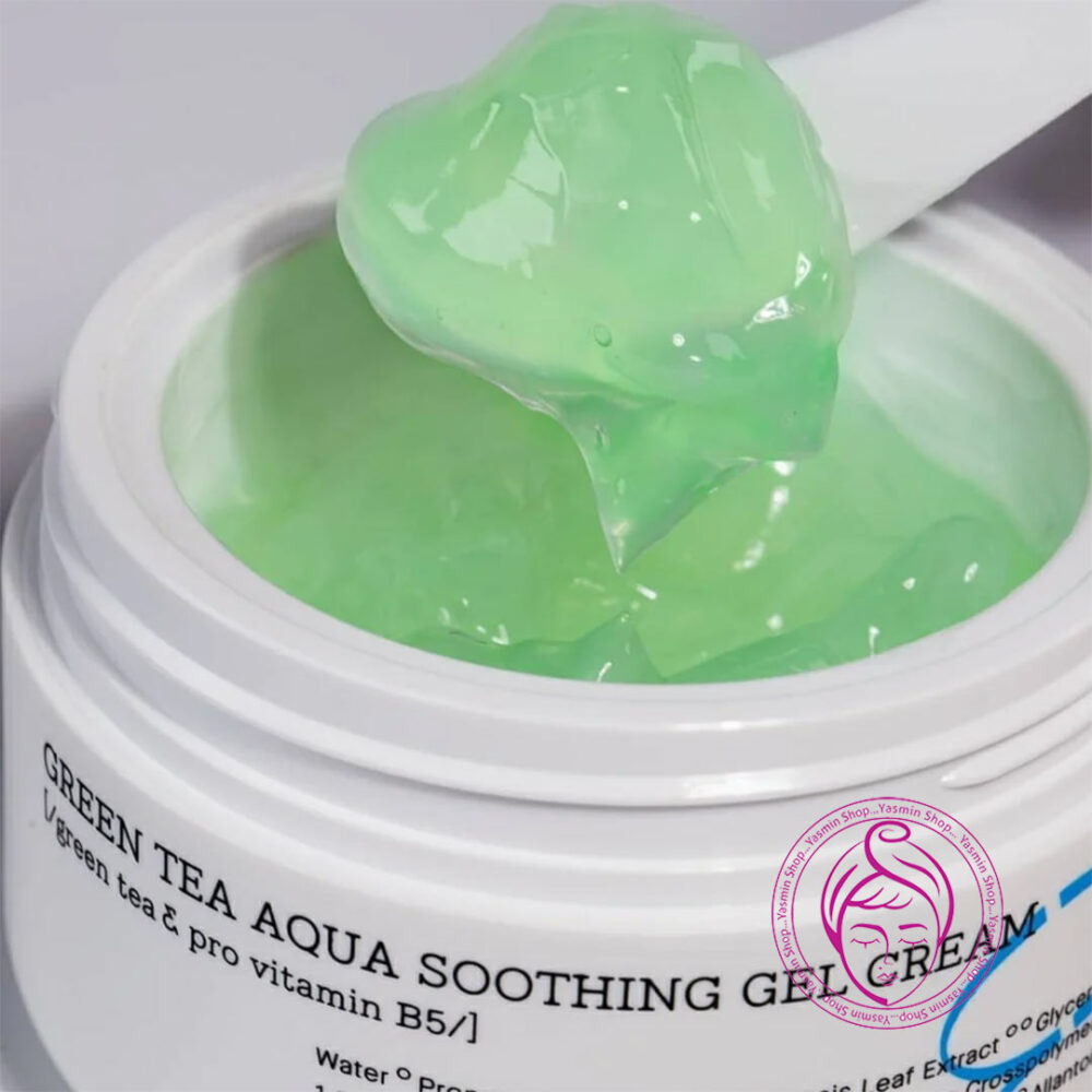 ژل کرم مرطوب کننده و تسکین دهنده چای سبز کوزارکس Cosrx Green Tea Aqua Soothing Gel Cream - Image 2