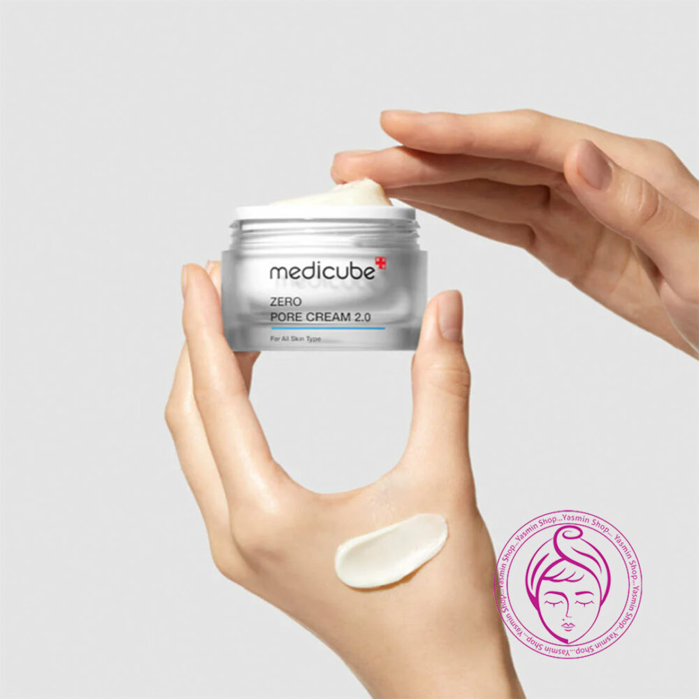 کرم مرطوب کننده و کوچک‌ کننده منافذ مدی کیوب Medicube NEW Zero Pore Cream 2.0 - Image 2