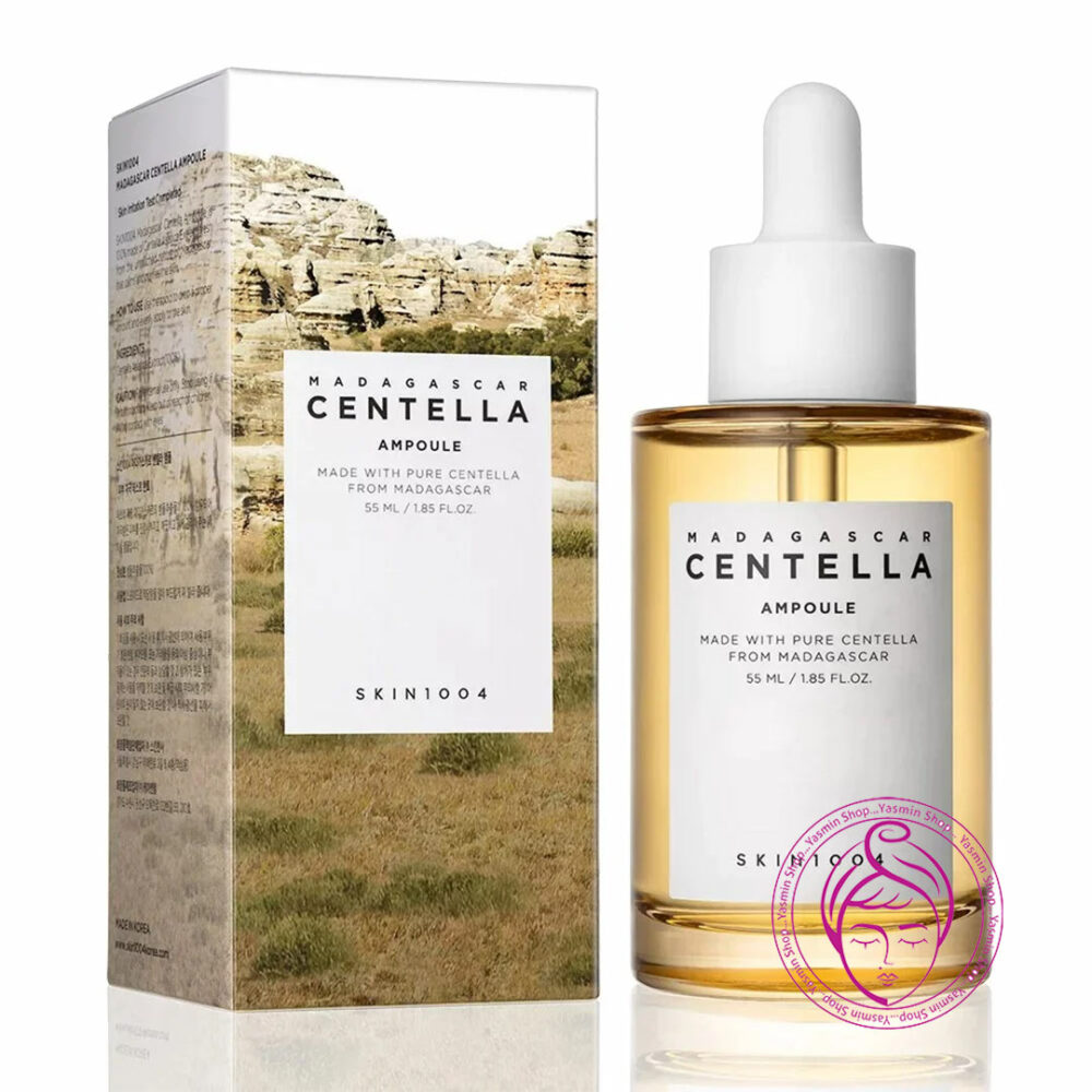 آمپول تسکین کننده سنتلا ماداگاسکار اسکین 1004 SKIN1004 Madagascar Centella Ampoule 55ml