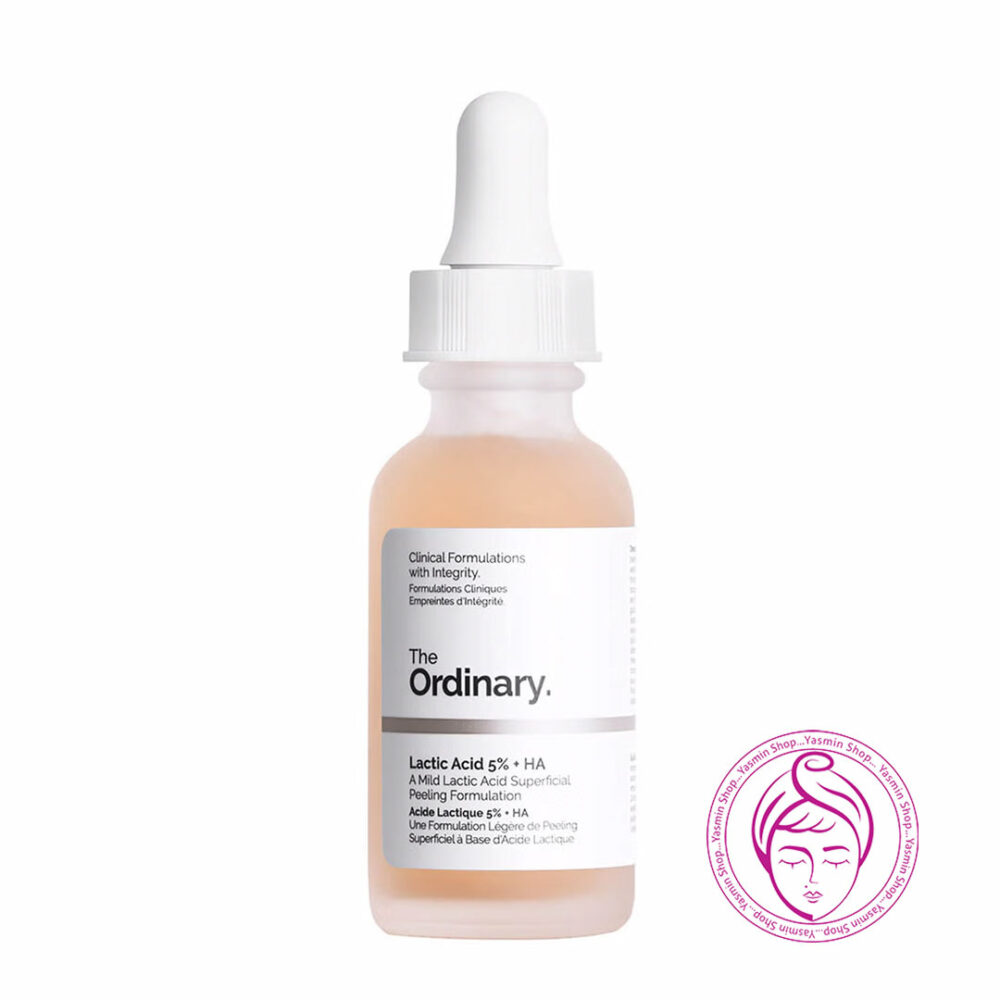 سرم لاکتیک اسید اوردینری 5 درصد و اسید هیالورونیک The Ordinary Lactic Acid 5% + HA