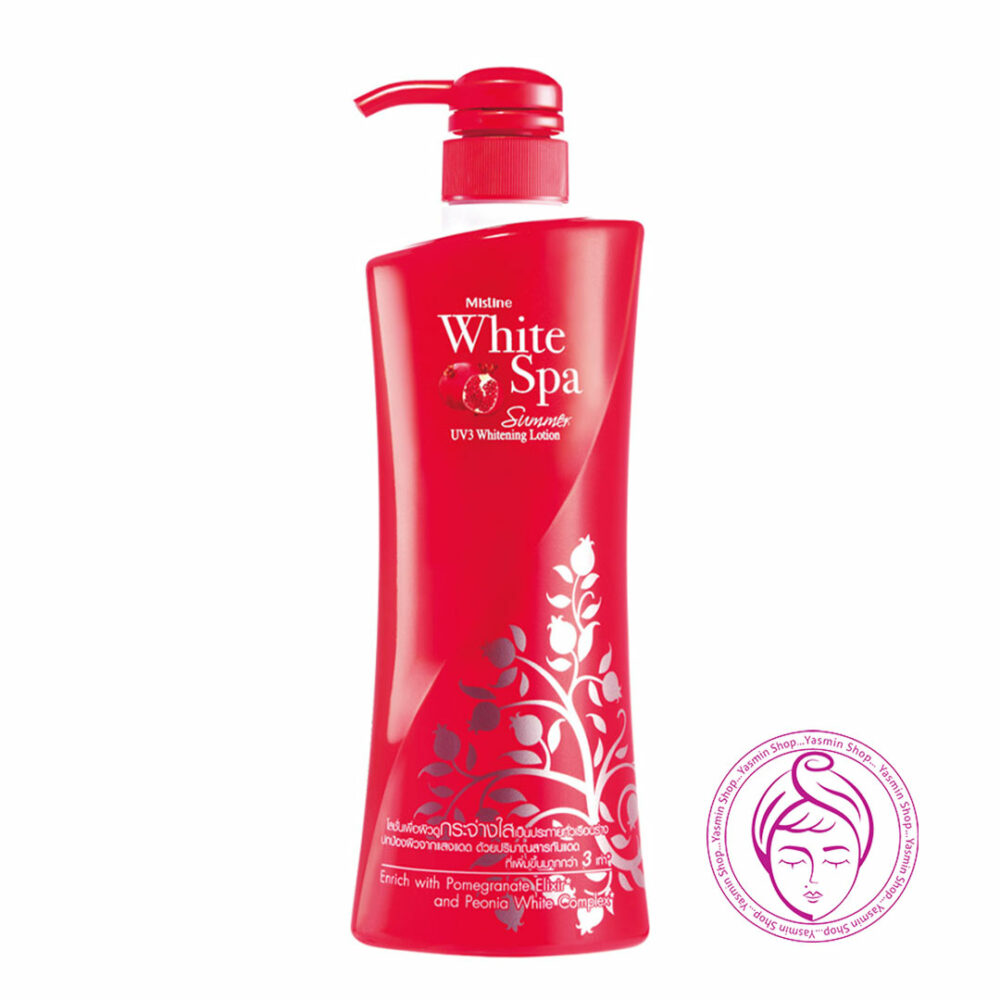 لوسیون بدن روشن کننده انار میستین وایت اسپا Mistine White Spa Summer UV 3 Whitening Lotion 400ml