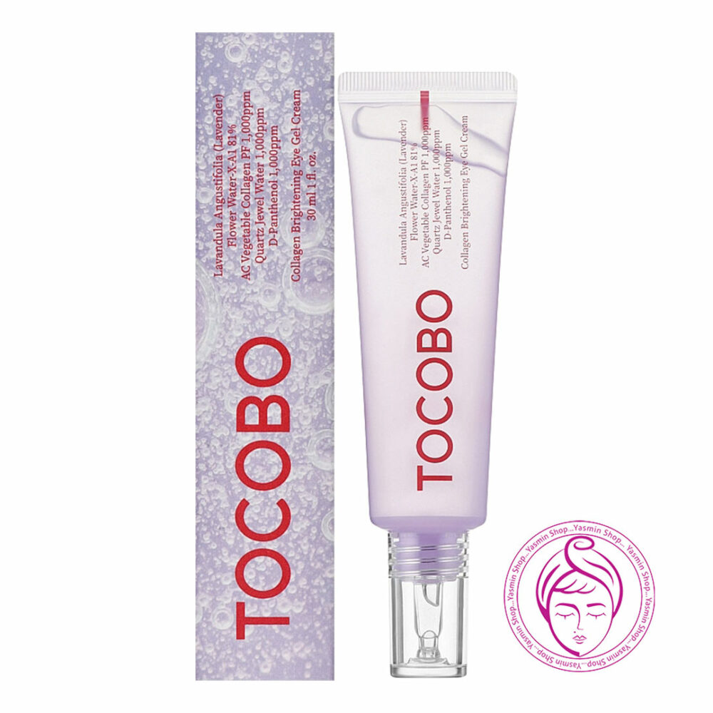 ژل کرم دور چشم روشن کننده و تقویت کننده کلاژن توکوبو Tocobo Collagen Brightening Eye Gel Cream