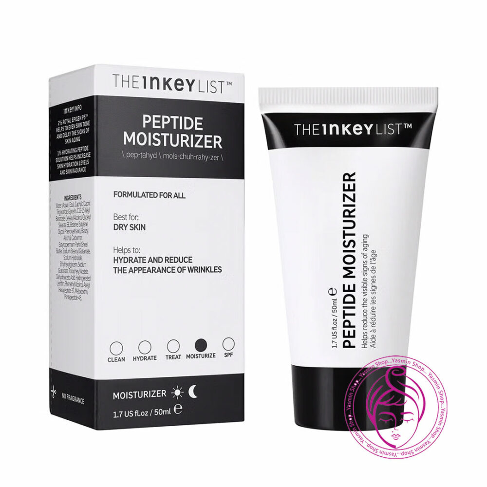 کرم مرطوب کننده پپتاید اینکی لیست The Inkey List Peptide Moisturizer 50ml