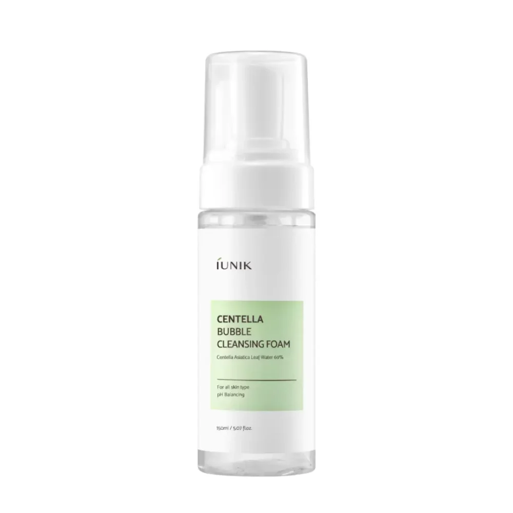 فوم شستشوی صورت حبابی سنتلا آیونیک پوست حساس Centella iUNIK Foam Cleanser